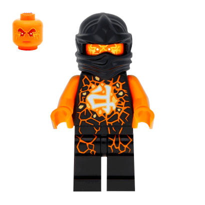 Фігурка Lego Ninja Cole Airjitzu Possession Ninjago njo157 Б/У - Retromagaz