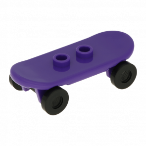 Спорт Lego Skateboard 2 Black Wheel 42511c01 6030185 6174272 249676 4569104 6223673 Dark Purple Б/У - Retromagaz