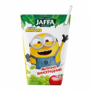 Сок Jaffa Яблочно-Виноградный Minions 125ml - Retromagaz