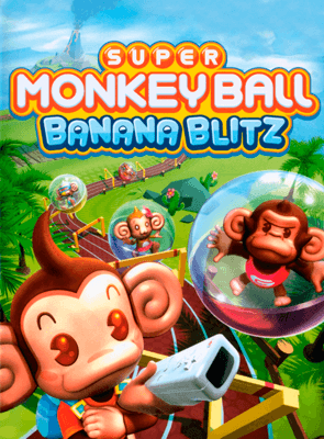 Игра Nintendo Wii Super Monkey Ball: Banana Blitz Europe Английская Версия Б/У