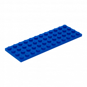 Пластина Lego Звичайна 4шт 4 x 12 3029 4166870 4528850 Blue Б/У