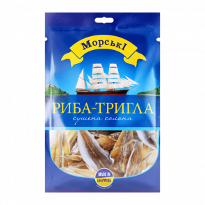 Снеки Рыбные Морские Рыба-Тригла Сушеная Соленая 36g