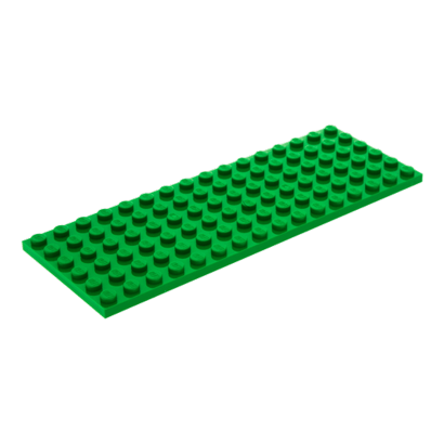 Пластина Lego Обычная 2шт 6 x 16 3027 6032912 Green Б/У - Retromagaz