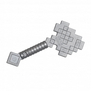 Оружие Lego Minecraft Axe Pixelated 18788 6089099 Flat Silver Б/У