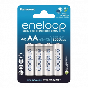 Аккумулятор Panasonic AA 4шт Eneloop Pro 2000 mAh - Retromagaz