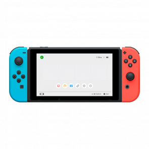 Консоль Nintendo Switch HAC-001(-01) V2 Модифицированная 128GB Blue Red + 5 Встроенных Игр Б/У - Retromagaz