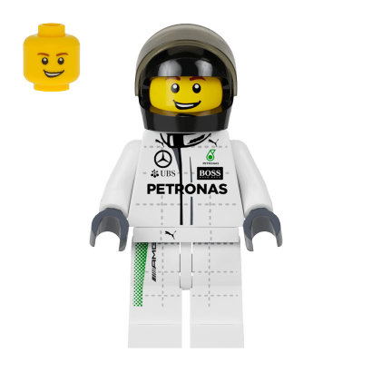 Фигурка Lego Speed Champions Mercedes Petronas Race Car Driver Другое sc042 Б/У - Retromagaz