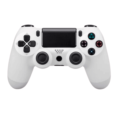 Геймпад Беспроводной RMC PlayStation 4 DoubleShock 4 White Б/У - Retromagaz