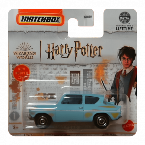 Машинка Большой Город Matchbox 1962 Ford Anglia Harry Potter Harry Potter 1:64 HVN49 Blue - Retromagaz