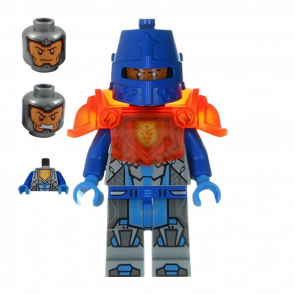 Фигурка Lego Denizens of Knighton Royal Soldier King's Guard Trans-Neon Orange Armor Nexo Knights nex122 Б/У - Retromagaz