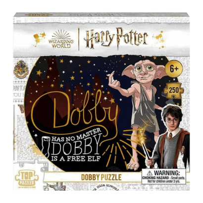 Пазлы Wizarding World Harry Potter Dobby Puzzle 250 Элементов 457 mm x 356 mm - Retromagaz