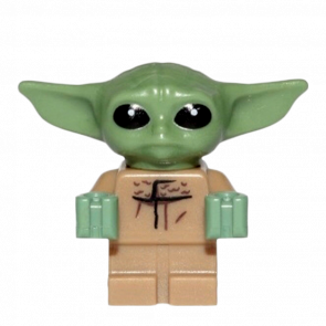 Фигурка Lego Джедай Grogu The Child Baby Yoda Star Wars sw1113 1 75378 Б/У