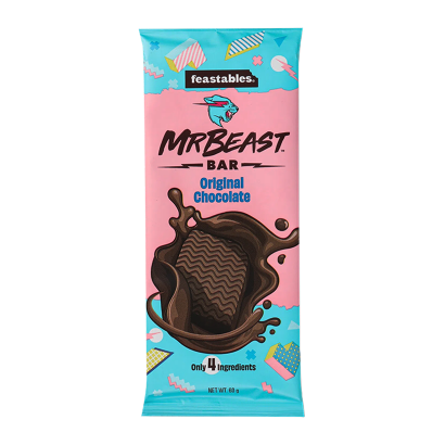 Шоколад Молочний MrBeast Feastables Темний 60g - Retromagaz