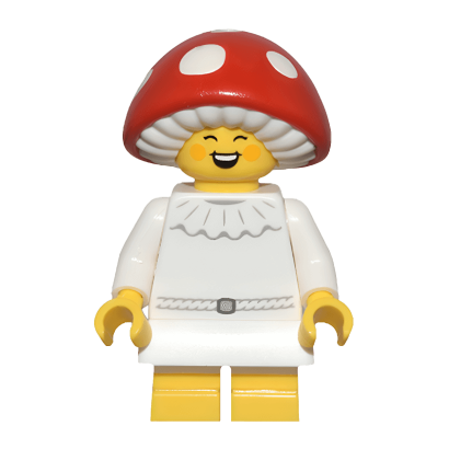 Фігурка Lego Series 25 Mushroom Sprite Collectible Minifigures col429 Б/У - Retromagaz