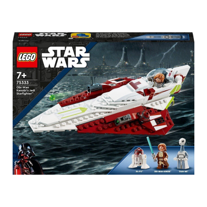 Конструктор Lego Obi-Wan Kenobi’s Jedi Starfighter Star Wars 75333 Новый - Retromagaz