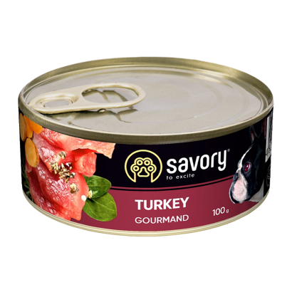 Влажный Корм для Собак Savory Gourmand Говядина 100g - Retromagaz