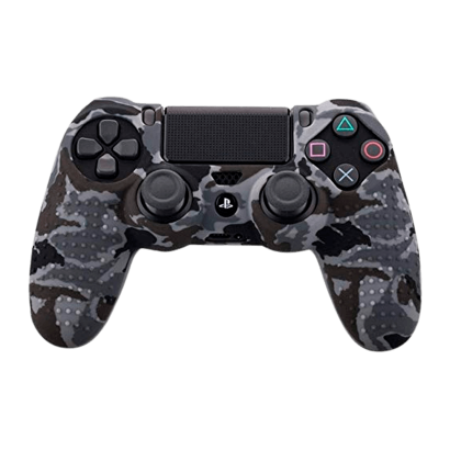 Чехол Силиконовый RMC PlayStation 4 Urban Camo Grey Новый - Retromagaz