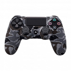 Чехол Силиконовый RMC PlayStation 4 Urban Camo Grey Новый - Retromagaz