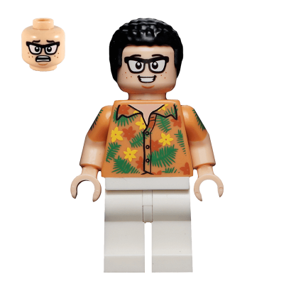 Фігурка Lego Jurassic World Danny Nedermeyer Flower Shirt Films jw053 Б/У - Retromagaz