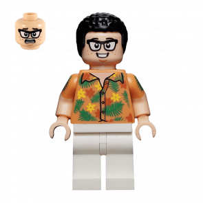 Фігурка Lego Jurassic World Danny Nedermeyer Flower Shirt Films jw053 Б/У - Retromagaz