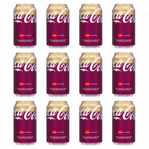 Набор Напиток Coca-Cola Cherry Vanilla 330ml 12шт - Retromagaz