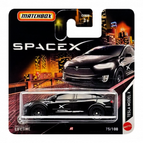 Машинка Велике Місто Matchbox Tesla Model X Space 1:64 HVN43 Black