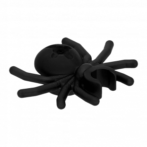 Фигурка Lego Земля 4шт Spider with Round Abdomen and Clip Animals 30238 1 4113209 Black Б/У - Retromagaz