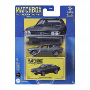 Машинка Premium Matchbox 1969 Audi 100 Coupe S Collectors 1:64 HVW06 Grey - Retromagaz