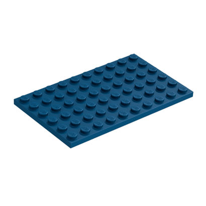 Пластина Lego Звичайна 2шт 6 x 10 3033 4252315 4512719 6200659 Dark Blue Б/У - Retromagaz