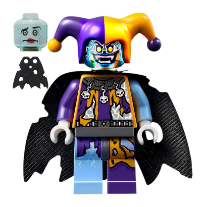 Фигурка Lego Lava Monster Army Jestro Bright Light Orange and Dark Purple Nexo Knights nex087 Б/У - Retromagaz