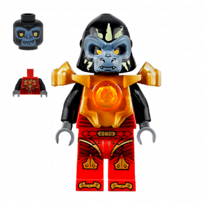 Фигурка Lego Gorilla Tribe Gorzan Legends of Chima loc091 Б/У - Retromagaz