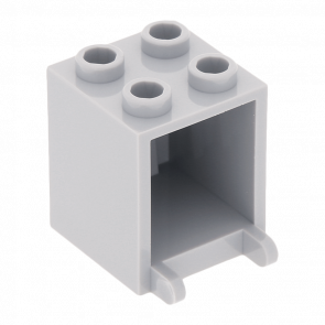 Ємність Lego 20шт Box 2 x 2 x 2 4345 30060 4211491 Light Bluish Grey Б/У - Retromagaz