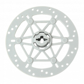 Technic Lego Система Кермування Brake Disk 6 x 6 65416 6285654 Light Bluish Grey Б/У - Retromagaz