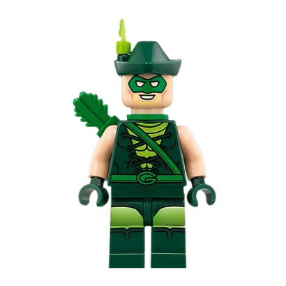 Фигурка Lego DC Green Arrow Hat with Feather Super Heroes sh0465 Б/У - Retromagaz