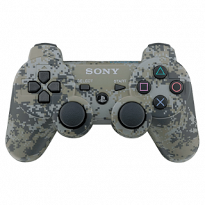 Геймпад Беспроводной Sony PlayStation 3 DualShock 3 Green Camo Б/У - Retromagaz