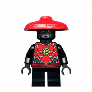 Фігурка Lego Stone Army Scout Green Face Ninjago njo500 1 Б/У - Retromagaz