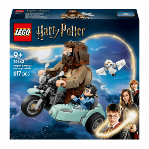 Конструктор Lego Поїздка Геґріда й Гаррі на Мотоциклі Harry Potter 76443 Новий