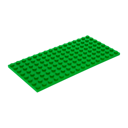 Пластина Lego Обычная 4шт 8 x 16 92438 4610353 Bright Green Б/У - Retromagaz