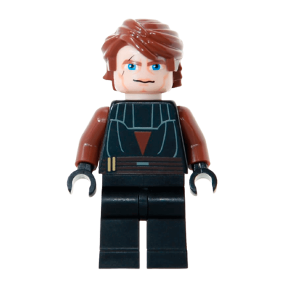 Фігурка Lego Джедай Anakin Skywalker Clone Wars Reddish Brown Arms Star Wars sw0183 Б/У - Retromagaz