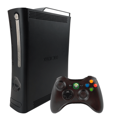 Консоль Microsoft Xbox 360 Freeboot 250GB Matte Black + 5 Встроенных Игр Б/У - Retromagaz