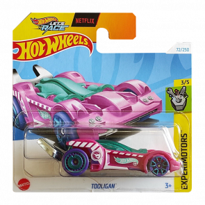 Машинка Базовая Hot Wheels Tooligan Treasure Hunts Experimotors 1:64 HTF17 Pink - Retromagaz