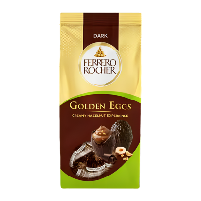 Конфеты Ferrero Rocher Golden Eggs Dark 90g - Retromagaz