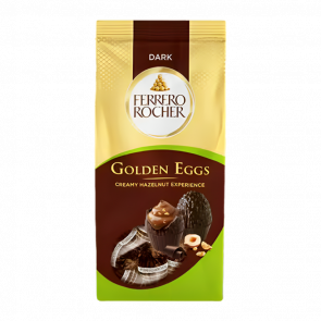 Цукерки Ferrero Rocher Golden Eggs Dark 90g - Retromagaz