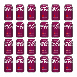 Набор Напиток Coca-Cola 24шт Cherry 330ml - Retromagaz