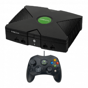 Консоль Microsoft Xbox Original Модифікована 40GB Black Б/У - Retromagaz