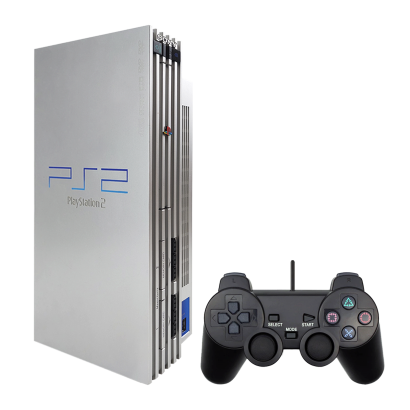 Консоль Sony PlayStation 2 Limited Edition Europe Silver Б/У - Retromagaz