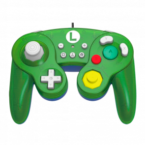 Геймпад Проводной Nintendo Switch Battle Pad Luigi Green 3m Новый