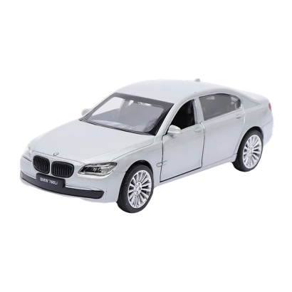 Машинка Автопром BMW 760 LI 1:43 Silver - Retromagaz