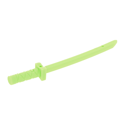 Оружие Lego Меч 10шт Shamshir Katana 21459 6116600 6288255 Yellowish Green Б/У - Retromagaz