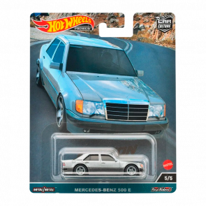 Машинка Premium Hot Wheels Mercedes-Benz 500 E Canyon Warriors 1:64 FPY86/HKC55 Silver